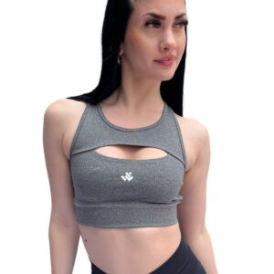 Top abierto gris (Vaplex)