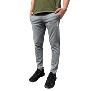 Pantalón Unisex gris detalle amarillo flúor y Reflex (Vaplex)