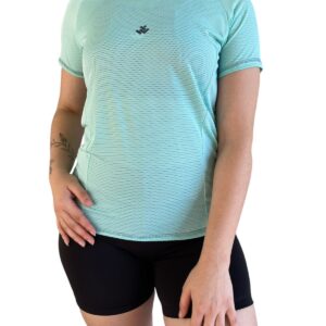 Remera de mujer aqua (Dry Fit Premium)