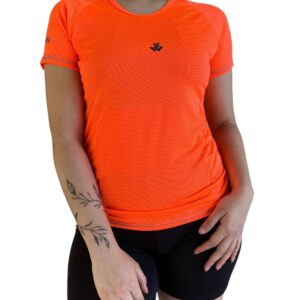 Remera de mujer naranja (Dry Fit Premium)