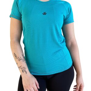 Remera de mujer verde esmeralda (Dry Fit Premium)