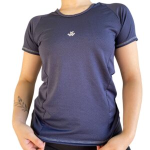 Remera de mujer azul violáceo (Dry Fit Premium)