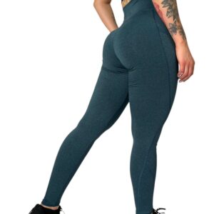 Calza verde petróleo con bolsillo y bordado (Vaplex Premium)